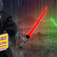A Jedi and a Sith facing off in an image from Star Wars Visions.